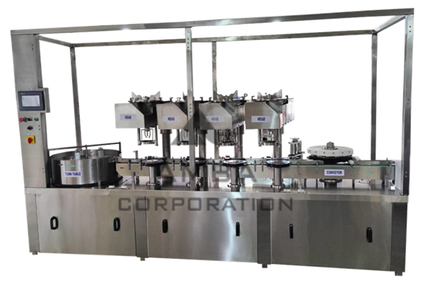Vial-Powder-Filling-&-Stoppering-Machine-(Augur)-(Multi-Head)